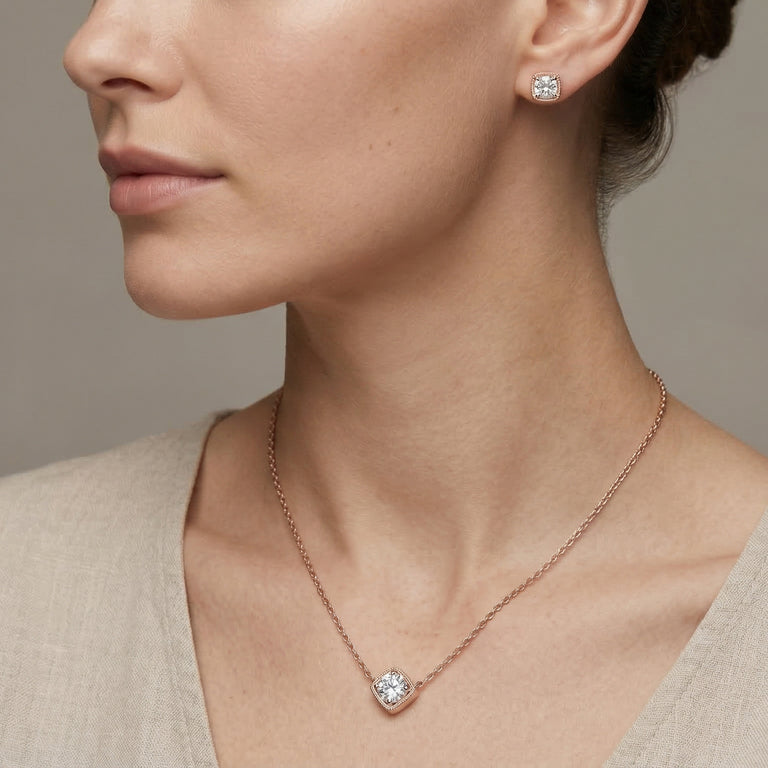 925 Sterling Silver Neck Chain for women (2.5gm)