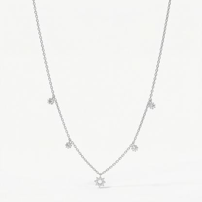 925 Sterling Silver Neck Chain for women (3.1gm)
