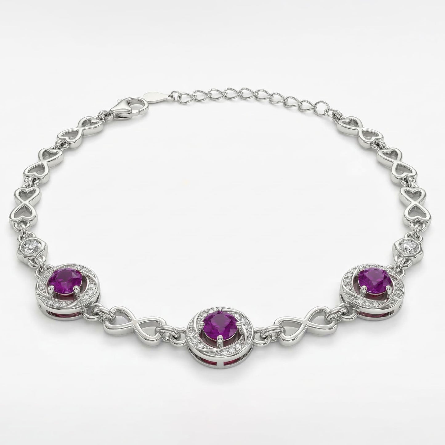 925 Sterling Silver Bracelet For women (6.5 gm)