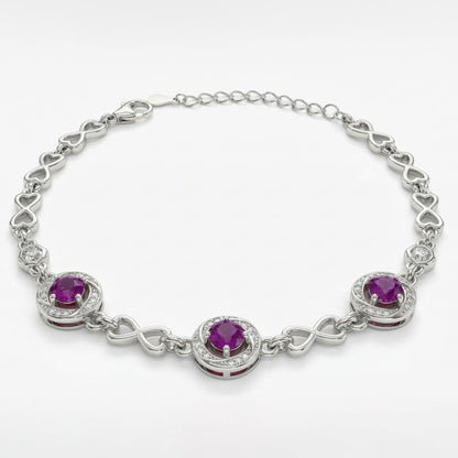 925 Sterling Silver Bracelet For women (6.5 gm)