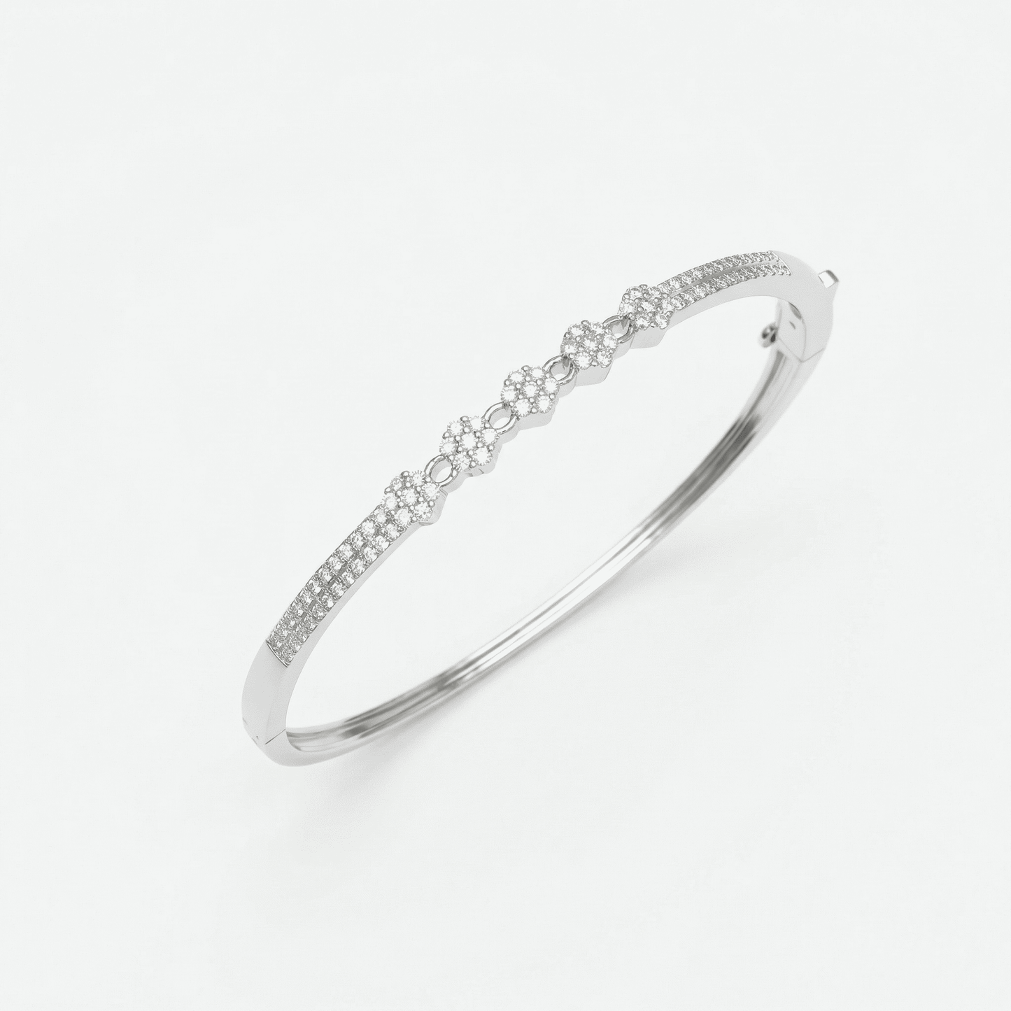 925 Sterling Silver Bracelet For women (10.7 gm)