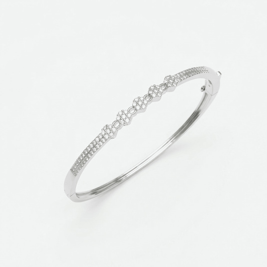 925 Sterling Silver Bracelet For women (10.7 gm)