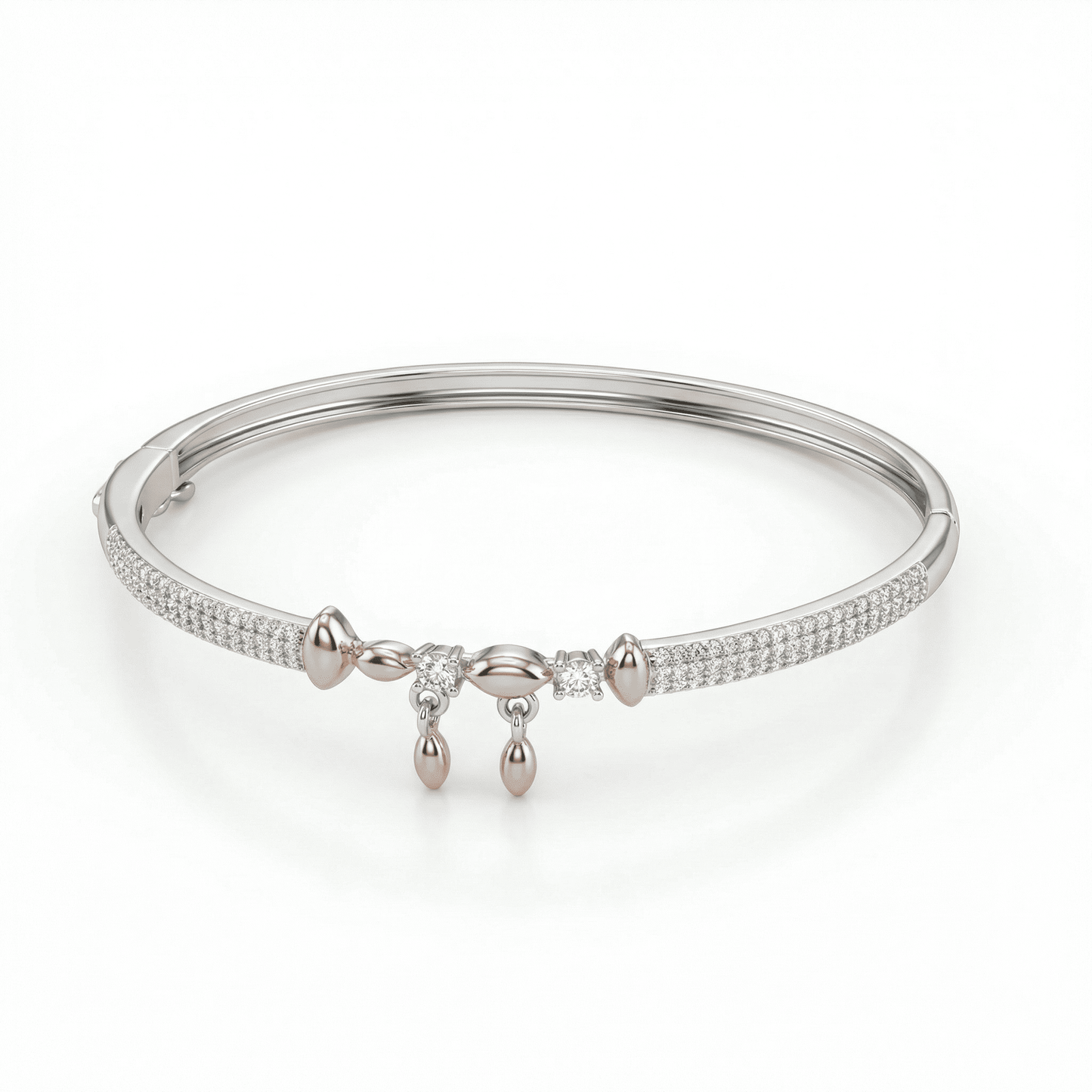 925 Sterling Silver Bracelet For women (10.7 gm)