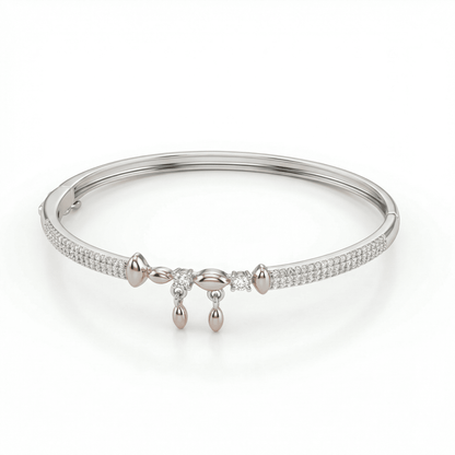 925 Sterling Silver Bracelet For women (10.7 gm)