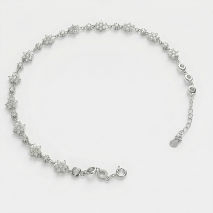 925 Stering Silver Anklet for Women (10.5 gm)
