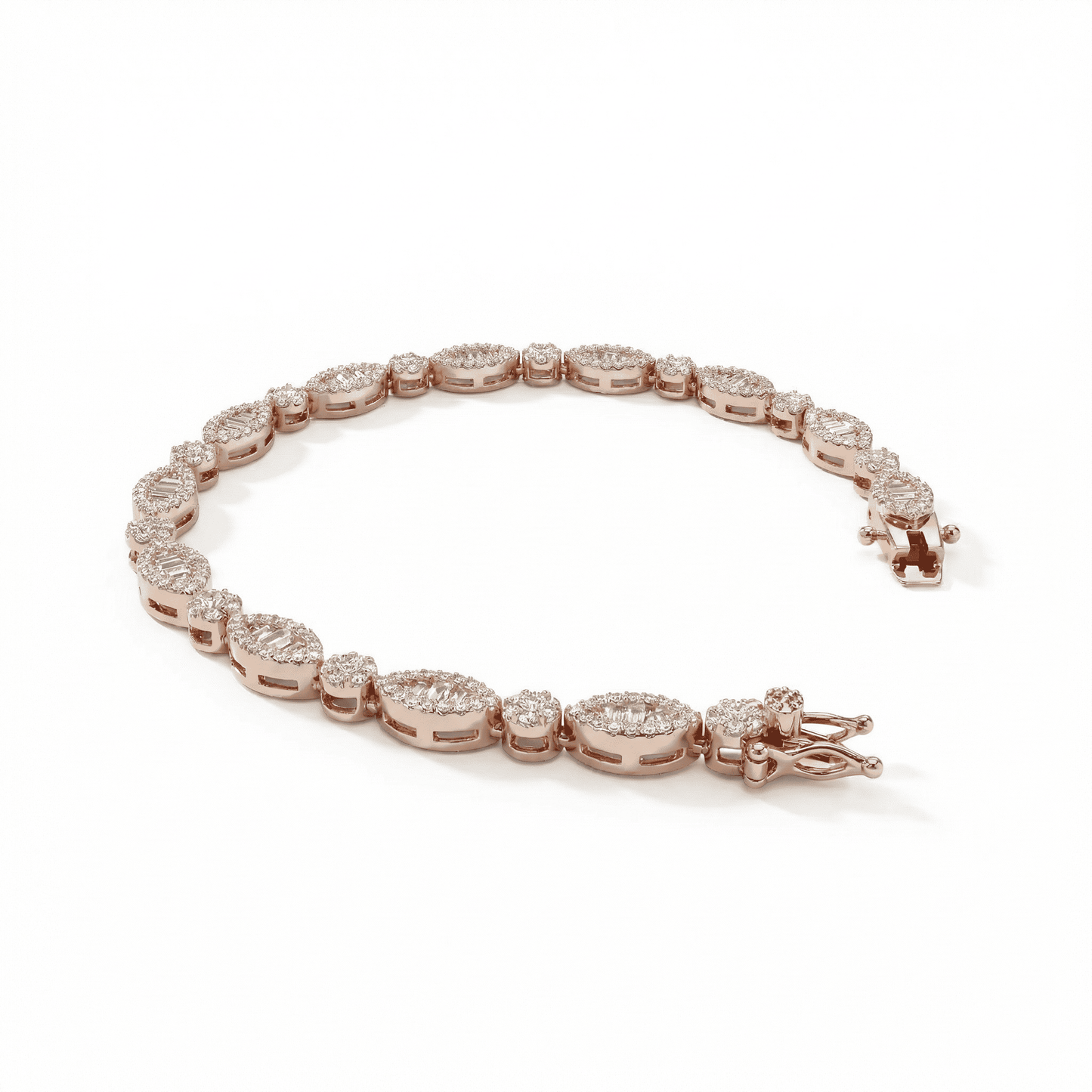925 Sterling Silver Bracelet For women (9.85 gm)