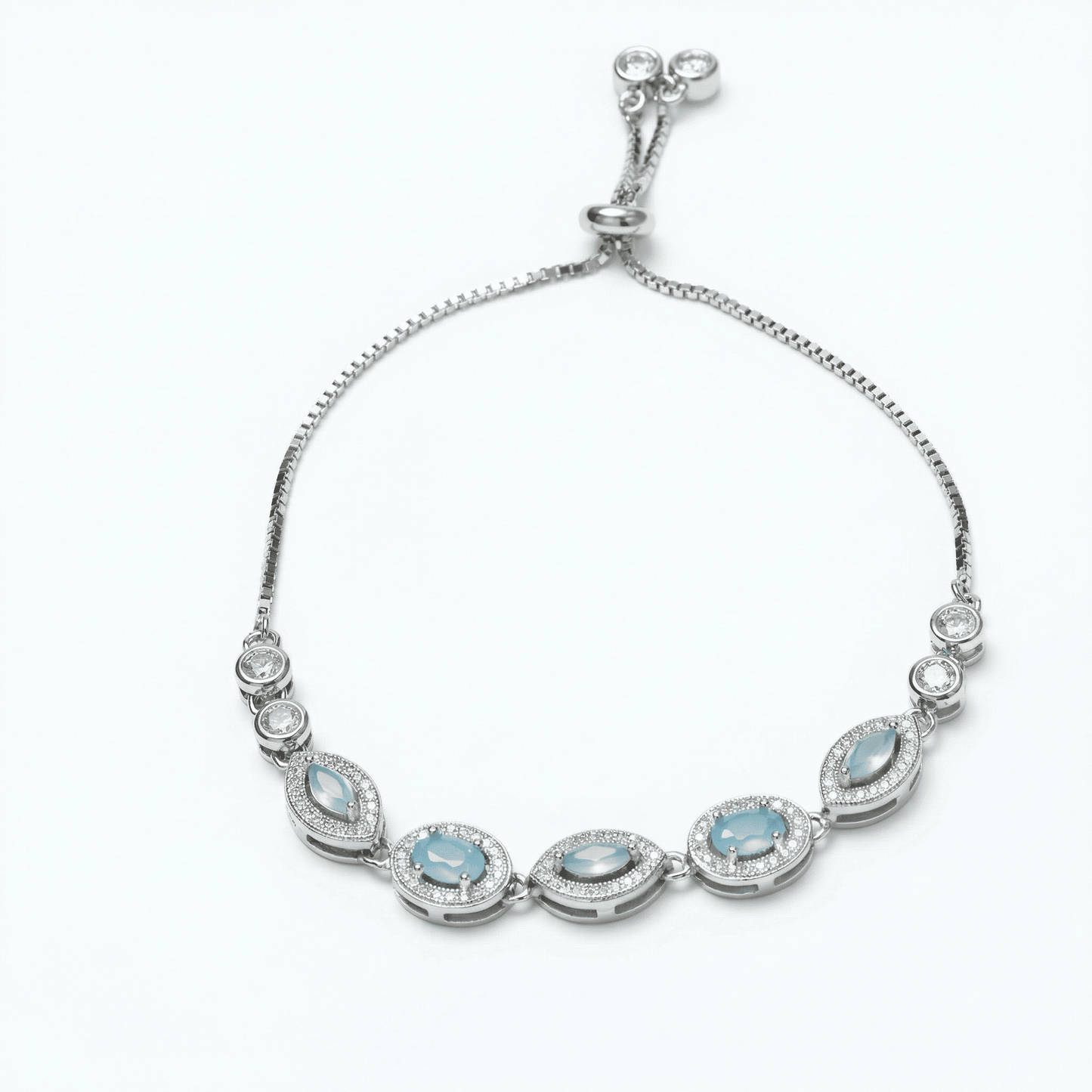 925 Sterling Silver Bracelet For women (9 gm)