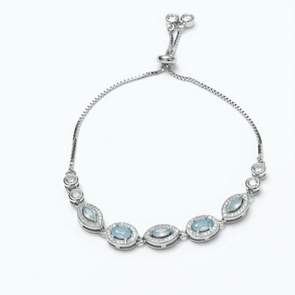 925 Sterling Silver Bracelet For women (9 gm)