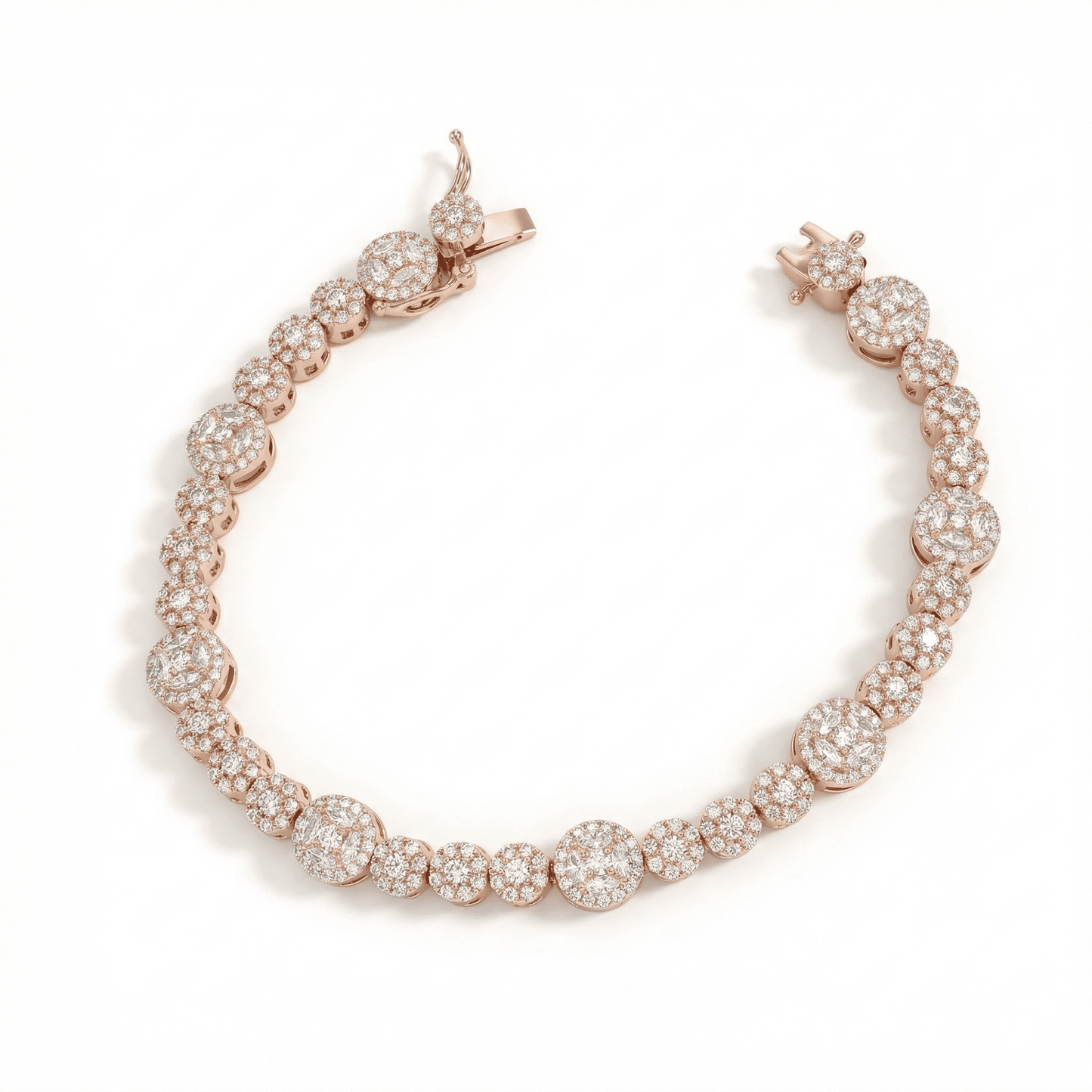 925 Sterling Silver Bracelet For women (13.25 gm)