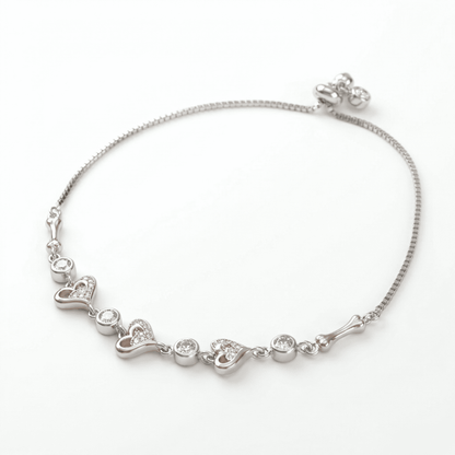 925 Sterling Silver Bracelet For women (7.5 gm)