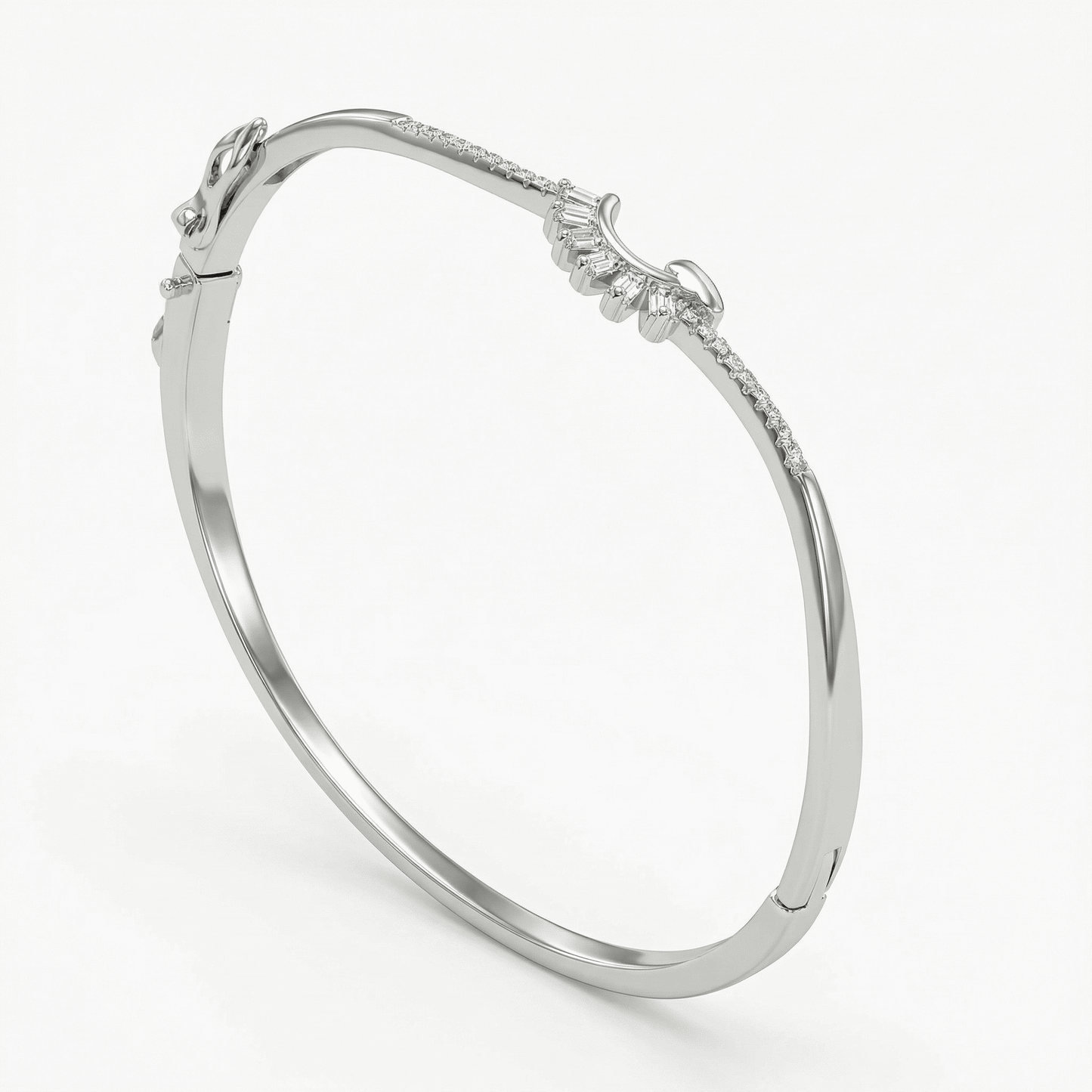 925 Sterling Silver Bracelet For women (10.7 gm)