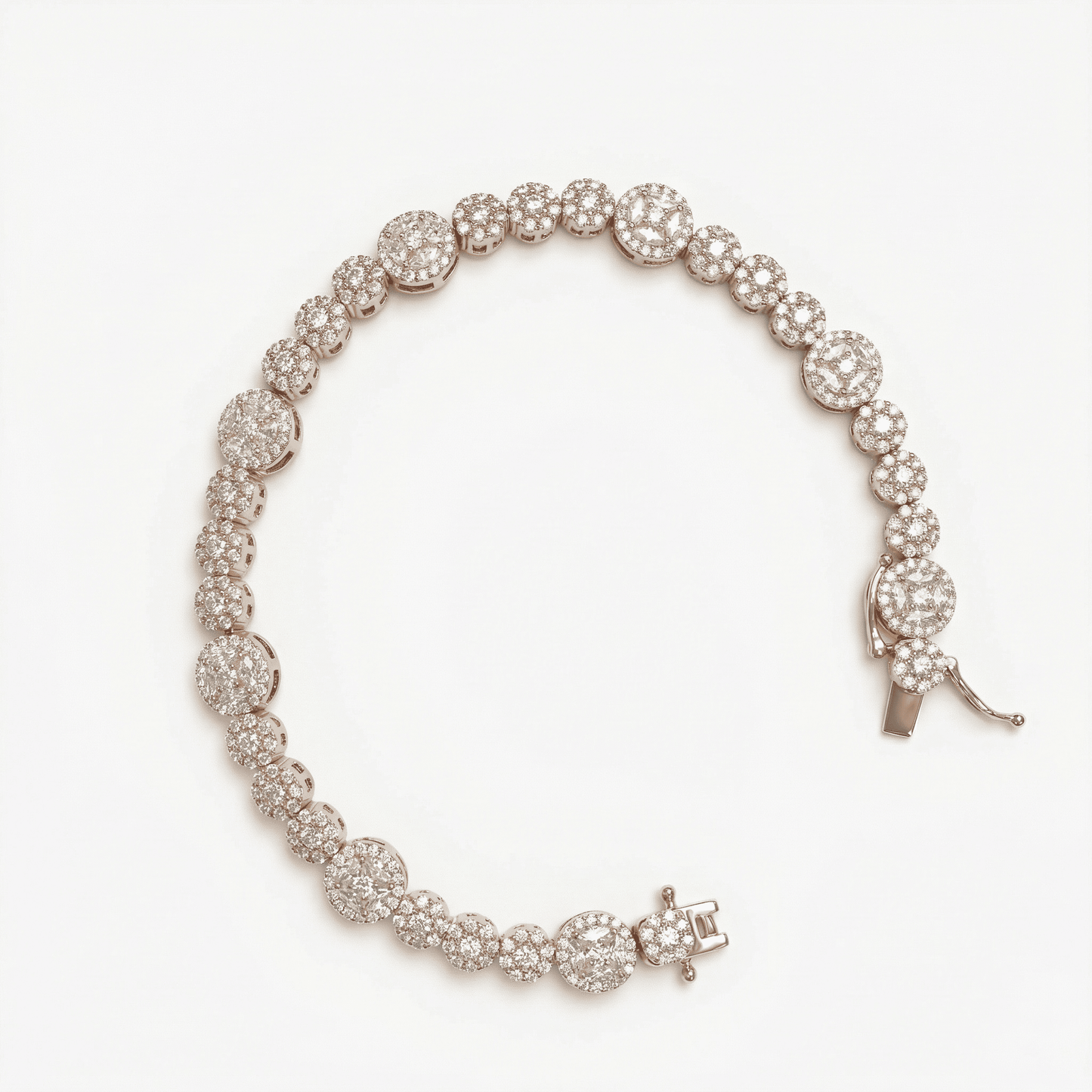 925 Sterling Silver Bracelet For women (13.25 gm)