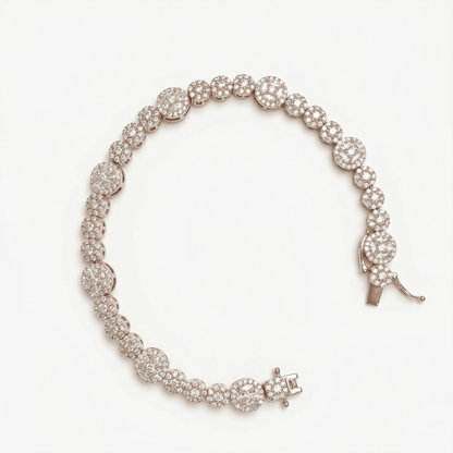 925 Sterling Silver Bracelet For women (13.25 gm)