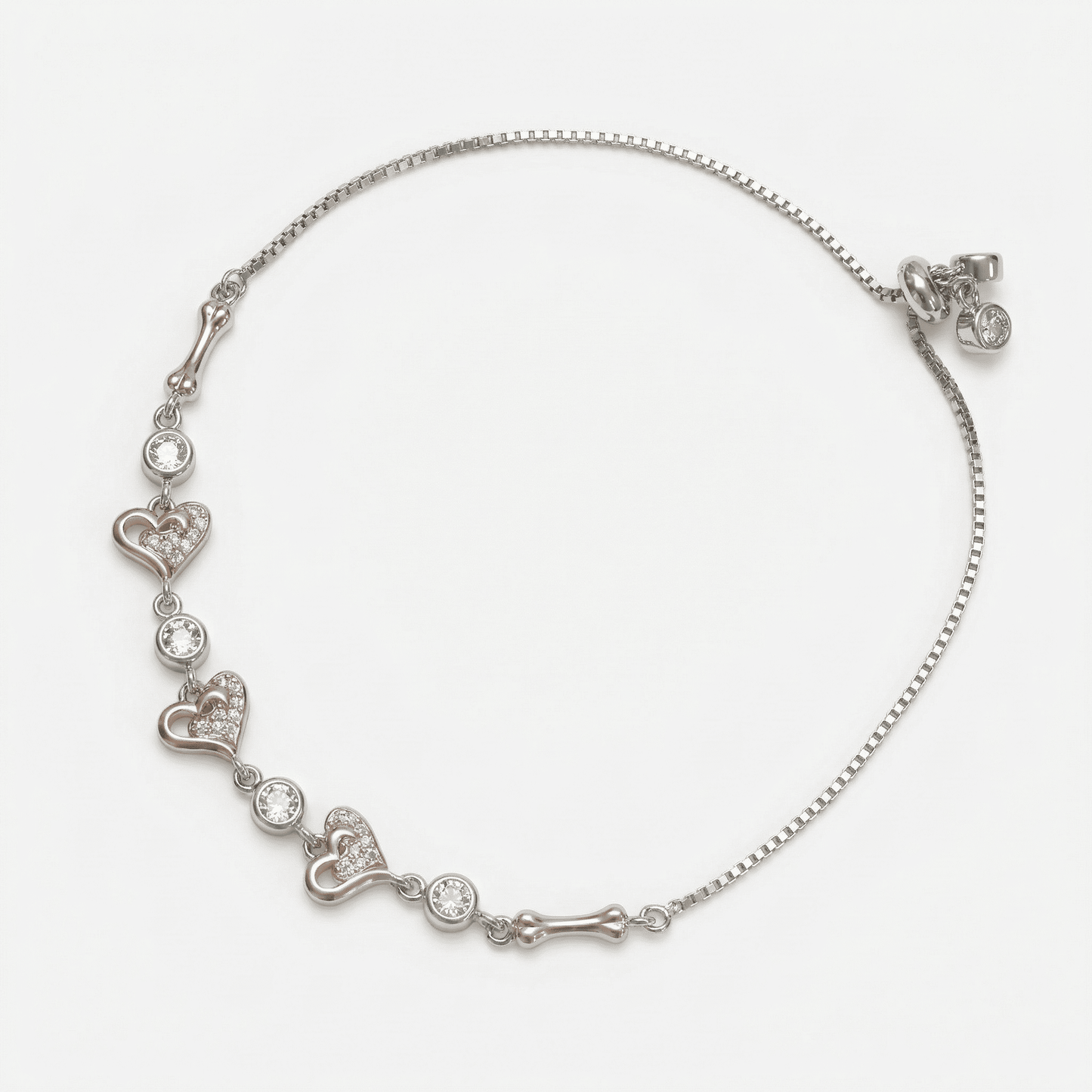 925 Sterling Silver Bracelet For women (7.5 gm)