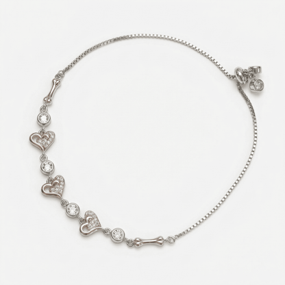 925 Sterling Silver Bracelet For women (7.5 gm)