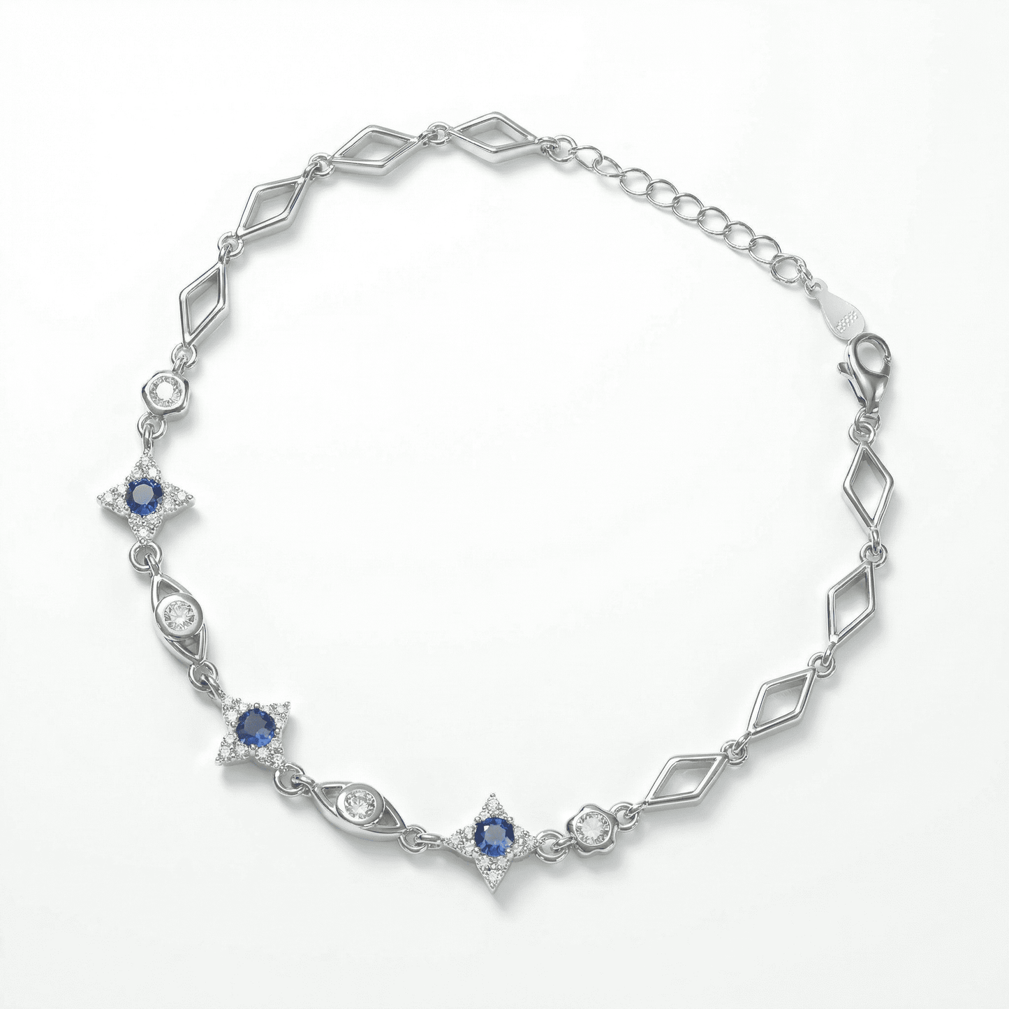 925 Sterling Silver Bracelet For women (6.5 gm)