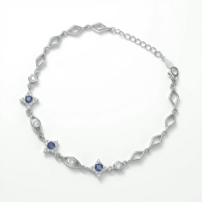 925 Sterling Silver Bracelet For women (6.5 gm)