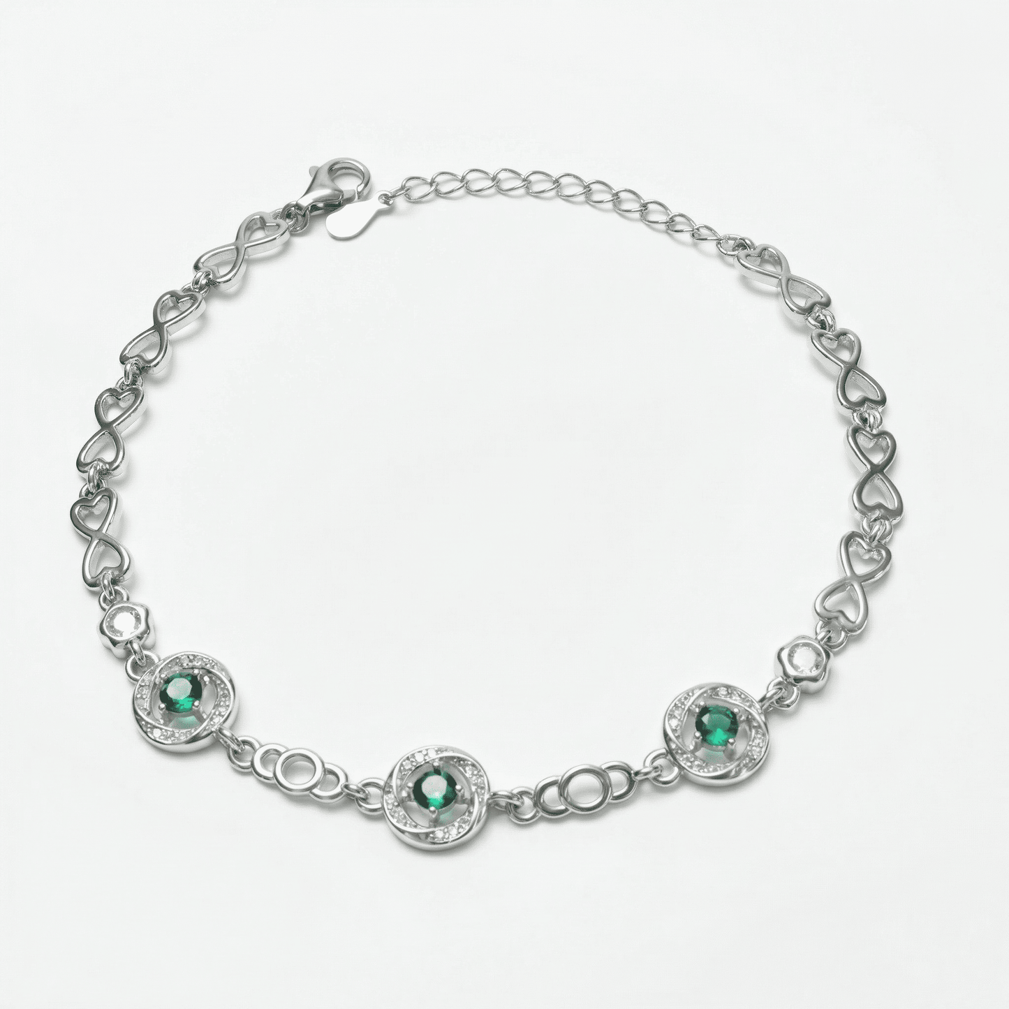 925 Sterling Silver Bracelet For women (6.5 gm)