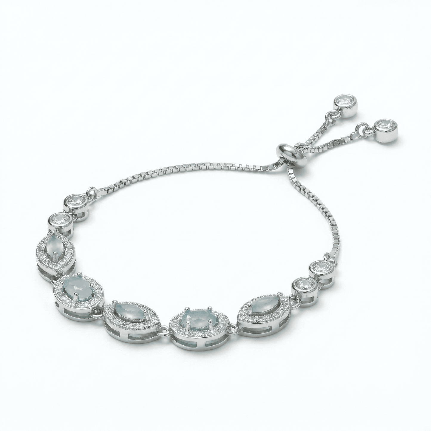 925 Sterling Silver Bracelet For women (9 gm)