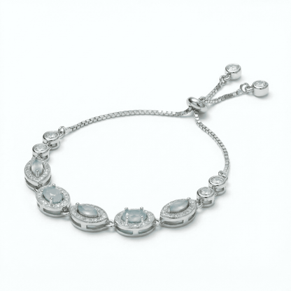 925 Sterling Silver Bracelet For women (9 gm)