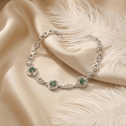 925 Sterling Silver Bracelet For women (6.5 gm)