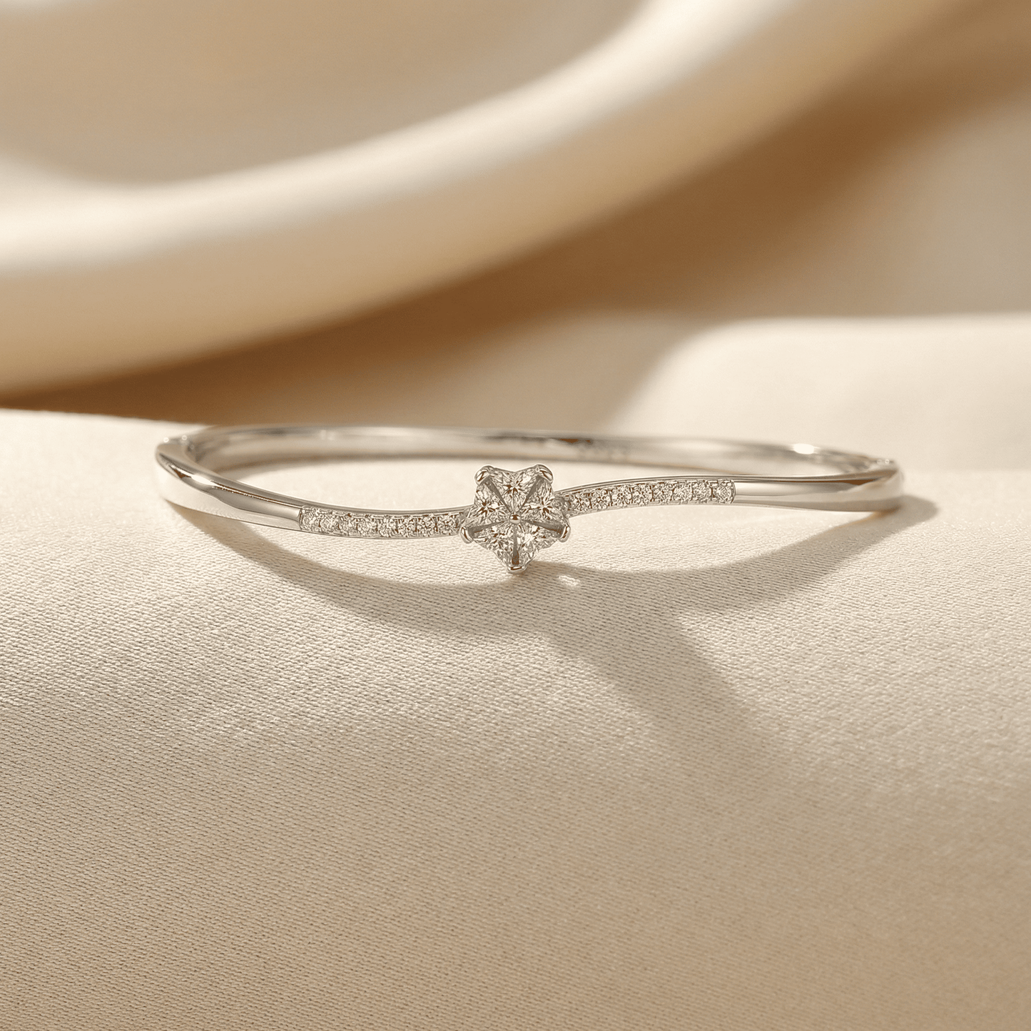 925 Sterling Silver Bracelet For women (11.5 gm)