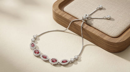 925 Sterling Silver Bracelet For women (8.45 gm)