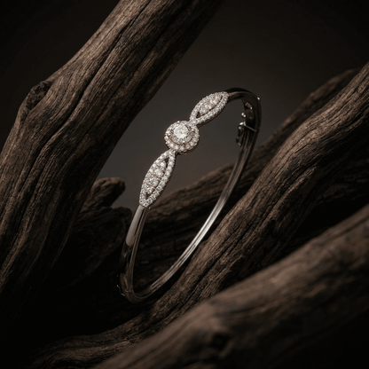 925 Sterling Silver Bracelet For women (10.6 gm)
