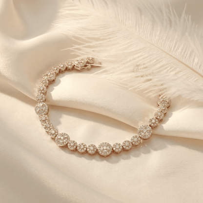 925 Sterling Silver Bracelet For women (13.25 gm)