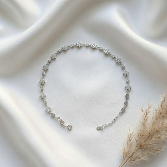 925 Stering Silver Anklet for Women (10.5 gm)