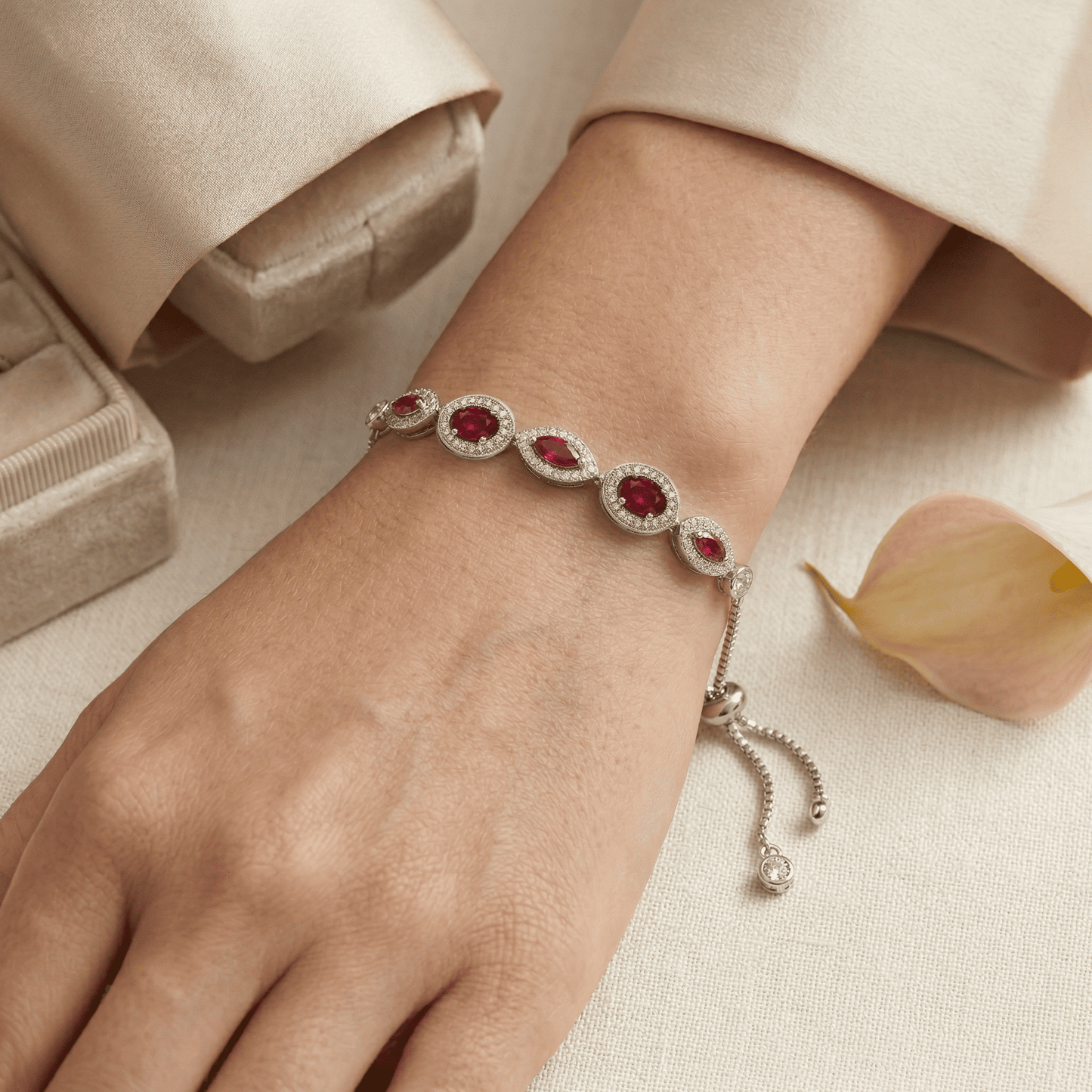 925 Sterling Silver Bracelet For women (8.45 gm)