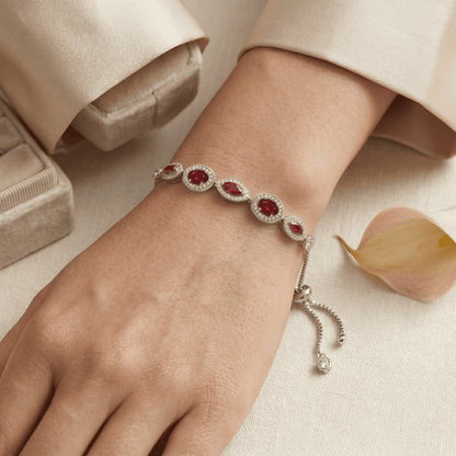 925 Sterling Silver Bracelet For women (8.45 gm)