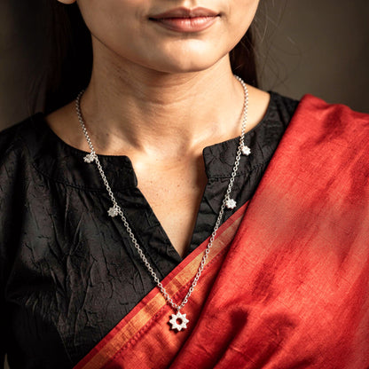 925 Sterling Silver Neck Chain for women (3.1gm)