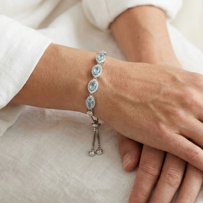 925 Sterling Silver Bracelet For women (9 gm)
