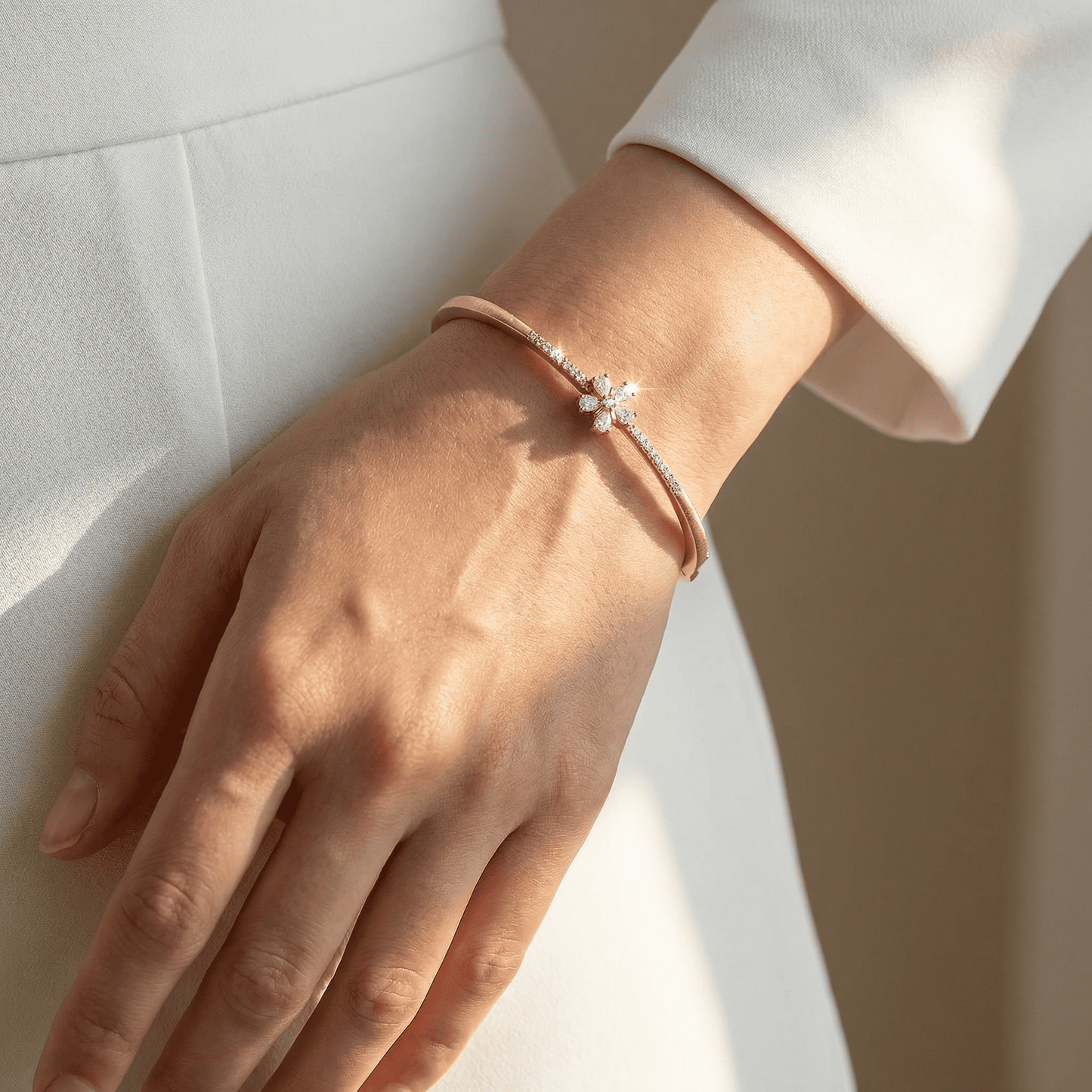 925 Sterling Silver Bracelet For women (11.2 gm)